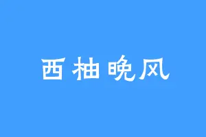 西柚晚风