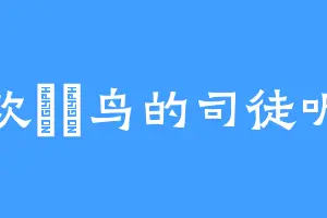 喜欢鹡鸰鸟的司徒听云