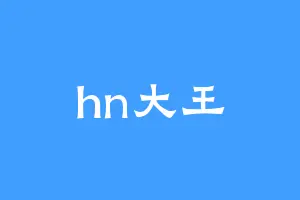 hn大王