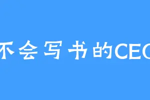不会写书的CEO