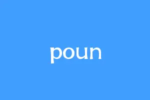 poun