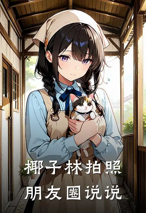 椰子林拍照朋友圈说说