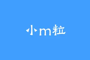 小m粒