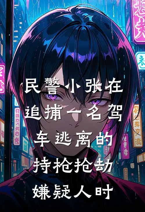 民警小张在追捕一名驾车逃离的持枪抢劫嫌疑人时