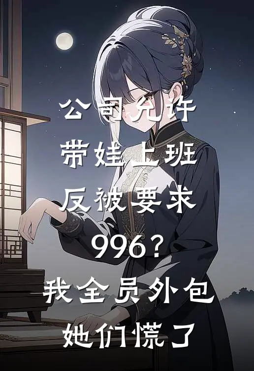 公司允许带娃上班，反被要求996？我全员外包，她们慌了